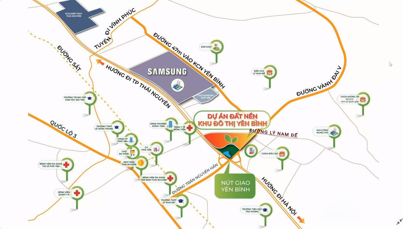 Vi Tri Du An Yen Binh New Horizon